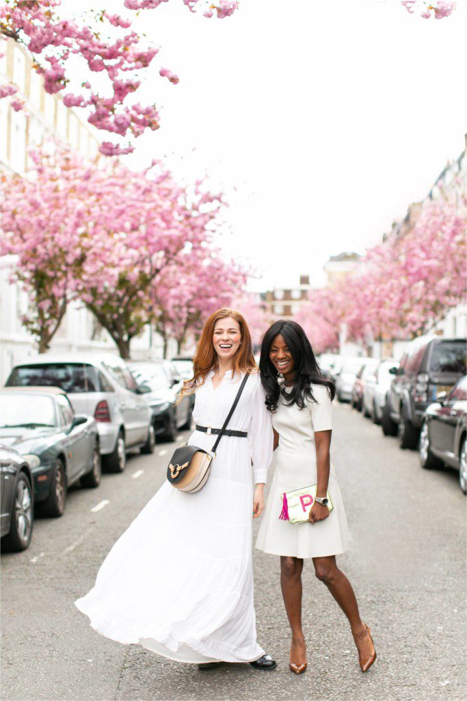 London cherry blossom personal branding photographer