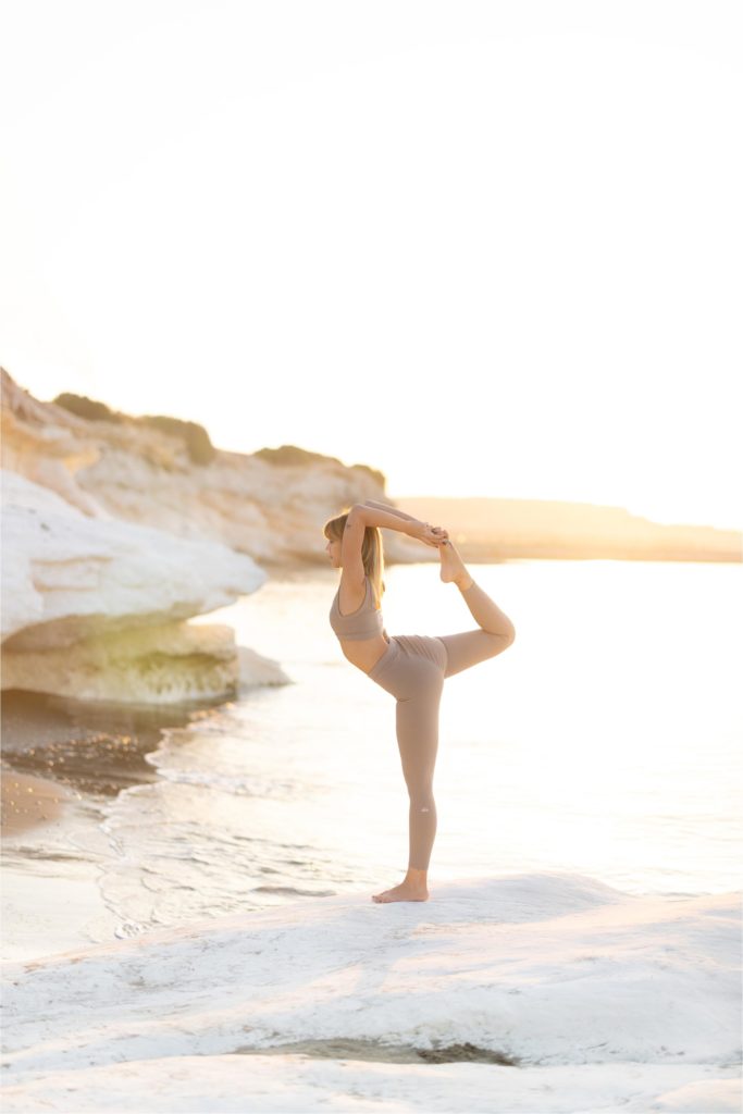 Personal branding photography for yoga instructors